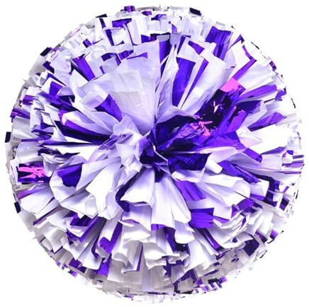 4 pezzi Festa scolastica Competizione Cheerleader Pom Ball Match Vocal Dance Party Concert Pompon Per Cheerleading(Color 6,11.8 Inch)