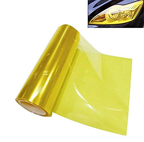 VOYAGE Scheinwerfer tönungsfolie Auto Folie Rückleuchten Nebelscheinwerfer Aufkleber (Gelb)