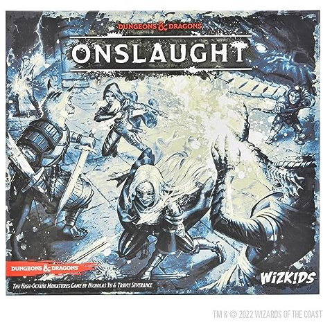 Dungeons & Dragons D&D Onslaught Board Game Core Set, Multicolor