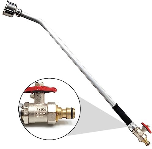 Gro Garden Products 60cm Long Watering Lance - Standard Snap Fit Soft Rain Lance for Garden - Hose Wand Watering Lance - Long Handled Hose Sprayer - Hanging Basket Watering Device