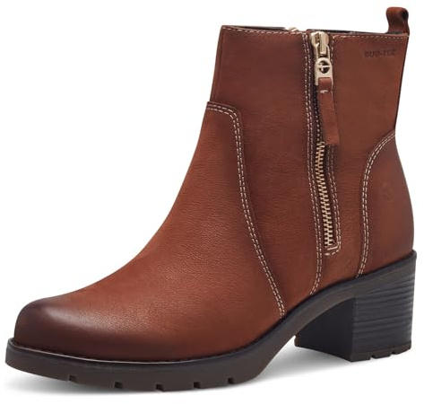 Tamaris Comfort bottes hiver femme cuir sans talon déperlante