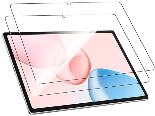 Natbok 2 Pezzi Vetro Temperato per Honor Pad 10 / Lenovo Tab Plus Gen 2 12.1 Pellicola Prottetiva, Anti Graffio, 0,33mm Trasparente, Senza Bolle, Anti-Impronte Film, Facile da Installare