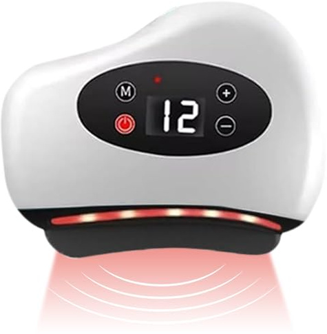 Masajeador de raspador de pies 4 en 1, masajeador de pies eléctrico Rascador de músculos portátil | Dispositivo para aliviar la fatiga de las piernas, el cuello, la espalda
