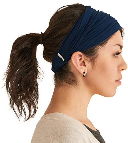 CHARM Japanese Bandana Headbands for Men and Women | Comfortable Head Bands, Elastic, Secure, Snug Fit, Ideal for Runners, Fitness, Sports, Stylish, Lightweight