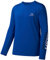 Bassdash Fishing T Shirts for Men UV Sun Protection UPF 50+ Long Sleeve Tee T-Shirt Royal Blue/White