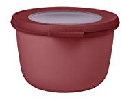 Mepal - Multi Bowl Cirqula Round - Vorratsdose mit Deckel - Geeignet als Luftdichte Aufbewahrungsbox für den Kühlschrank, Mikrowellengeschirr & als Frischhaltedosen - 500 ml - Vivid mauve