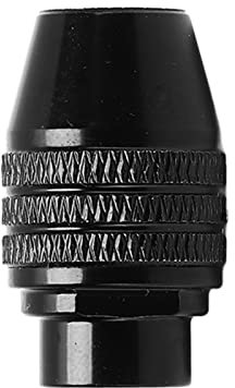 ANKROYU Mandrin de perçage, mandrin à changement rapide en acier au carbone, adaptateur de mandrin antirouille, mandrin de perçage fileté pour perceuses d'établi, fraiseuses