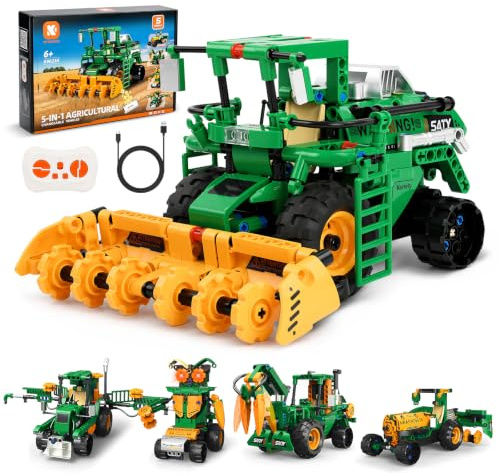 Technic Robot para Niños de 6 a 12 Años, 5 en 1 Kit de construcción de Robots programable Avec Application et Télécommande, Regalo Creativo Educativo para Niños Y Niñas De 6+ Años