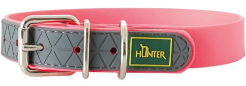 HUNTER CONVENIENCE Hundehalsband, Kunststoffmaterial, 50 M, neonpink