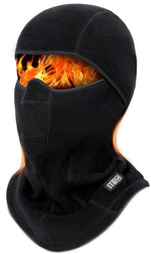 1TG taktisk vinter rånarluva ansiktshuva skidmask stormmask, balaclava mask för kvinnor män paintball airsoft – vindtät varm, utomhussporter cykling, motorcykel, fiske