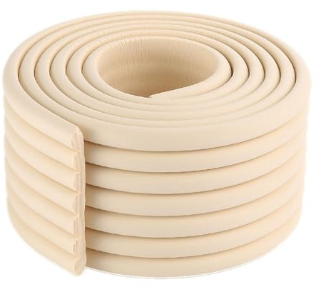 Edge Protection: morbida striscia in gommapiuma, protezione per mobili, imbottitura protettiva per angoli, imbottitura densa con effetto ammortizzante, sicura protezione dei bordi per, tavolo e