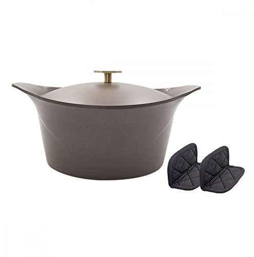 COOKUT ma Jolie cocotte, Ceramica, Taupe, 24 cm