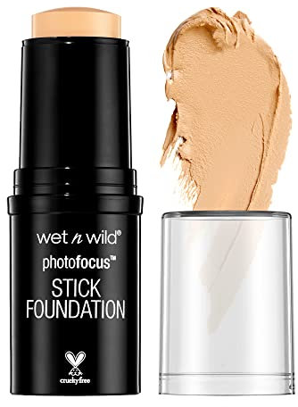 Wet n Wild Photo Focus Stick Matte Foundation Make-up, Soft Ivory