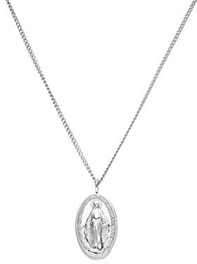 Purelei® Manaoio Kette Damen (Silber) – Halskette Damen aus langlebigem Edelstahl – Wasserfeste Kette mit Anhänger – 40-45 cm Länge verstellbar – Halskette für deinen individuellen Look