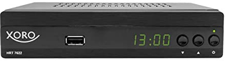 Decoder Digitale Terrestre XORO HRT 7622 NP Con La Nuova Tecnologia DVB-T2 H.265 Hevc 10 bit