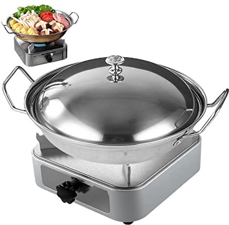 Keptfeet Spirituskocher mit Topf Campingkocher Outdoor Edelstahl Alkoholkocher Pastenbrenner Alkohol Herd Spiritusbrenner Schubladentyp für Camping Outdoor