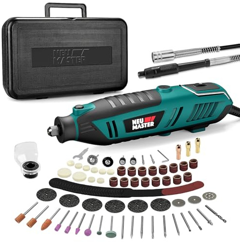 Multifunktionswerkzeug - NEU MASTER 180W Rotationswerkzeug mit 160 Zubehör und 6 Drehzahl 10000–35000U/min Multifunktionswerkzeuge Set für Gravur, Bohren, Schneiden, Schleifen, Gravieren, Polie
