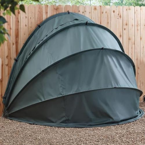 Tienda Colgante para Guardar Bicicletas, Oxford 210D Impermeable con Protección UV - Refugio Plegable para Bicicletas de Exterior para Jardín, Patio Trasero