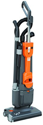Taski Jet 38 Professional Upright Vacuum Cleaner, Dual Motors Provide High Suction Power with Filtration and Dust Bag, 15-Inch Wide Deck (38-cm), 33-Foot Long Cord