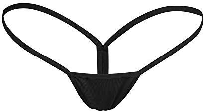 Justgoo Womens Sexy G-String Micro Back Thongs Low Rise T-Back Underwear