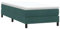 vidaXL Boxspringbett ohne Matratze Dunkelgrün 80x220 cm Samt, Bett, Bettgestell, Einzelbett, Schlafzimmermöbel, Bettrahmen, Samtbett, Polsterbett