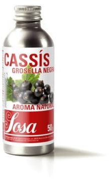 SOSA Aroma alimentario de Grosella negra (cassis) - Hidrosoluble - Botella 50grs