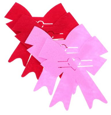 Holibanna Borsa Portatile con Design A Cuore Set Romantico per La Tavola di