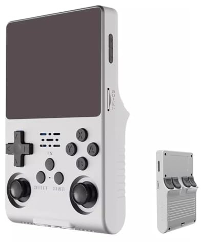 Joytopiaminds R40S Pro Console di gioco portatile retrò, schermo HD a colori da 3,5 pollici RK3326 1,5 GHz, uscita OTG HDMI Linux Sistema Open-Source Console portatile per videogiochi con doppi