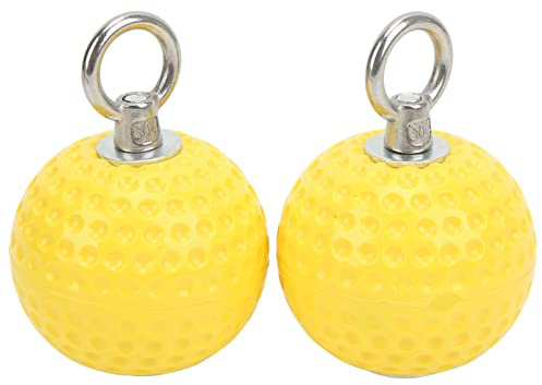 1 par/set Klättring Pull Up Kraftfulla bollgrepp Anti-slip Pull Up Ball Hold Grips för fitness (72mm modell)