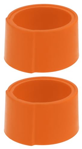AS Axis Spindleon 2 Stück Silikonclips Zur Befestigung von Blattschrauben An Saxophonmundstücken aus Bakelit Orange