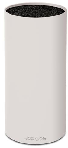 Arcos Bloque Universal para Cuchillos, Caucho Termoplástico, Desmontable y Fácil de Limpiar, Adecuado para Cuchillos hasta 20 cm, 225 mm, Blanco