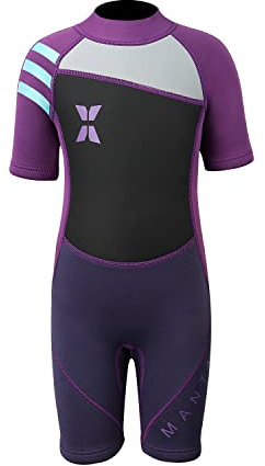 Gogokids Kinder Shorty Neoprenanzug 2.5mm Neopren Mädchen Jungen UV-Schutz Schwimmanzug 2-10 Jahre