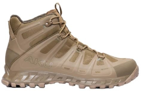 AKU Selvatica Tactical Mid Gtx båtsko för män, Prärievarg (Coyote) - 48 EU