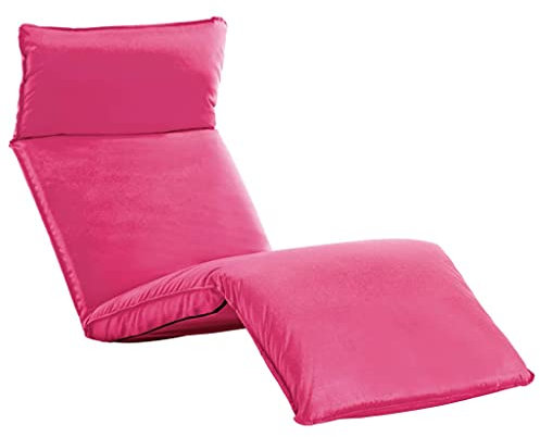 GaRcan Zusammenklappbare Sonnenliege, zusammenklappbarer Pool-Lounge-Stuhl, Chaiselongue-Sessel für den Außenbereich, verstellbare Sonnenliege für die Terrasse, für einfache Lagerung und