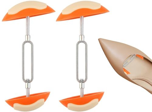 Tendiscarpe, 2 Pezzi Allargascarpe Forma per Calzature Antiscivolo Regolabile Tendiscarpe Donna Uomo Allarga Forma Scarpe Per Scarpe in Pelle,Stivali,Tacchi Alti,Scarpe da Ginnastica