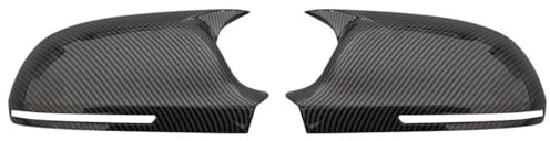 sidospegelskydd För A&udi A4 S4 A5 S5 B8 8T 2009-2012 2010 Add On Sideback Spegellock Biltillbehör Par Side Wing Spegelskydd XUXRHMEAN(Carbon fiber pattern)