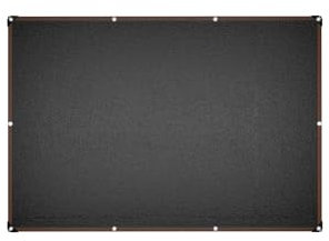 FIVMEN Sonnensegel 2x3 m Rechteckig Segeltuch Sonnenschutz Balkon mit Ösen und 12M Befestigungsseile Ohne Bohren 150g/m² HDPE Schattennetz Schattiernetz für Terasse Balkon