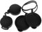 VILLCASE 3pcs Rubber Binocular Lens Caps for 50mm Objective and Eyepiece Protection Universal Waterproof Covers for Bird Watching and Hiking