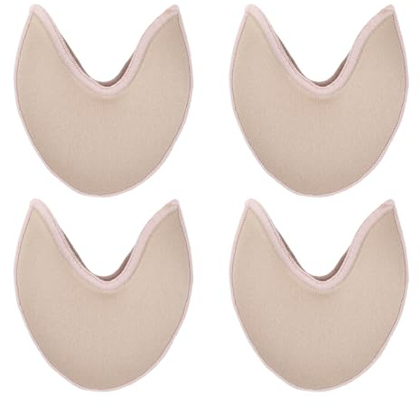 ibasenice 2paires Protège-orteils pour Ballerine Coussinets Tricotés Antidérapants pour Pointes de Danse Classique Soins pour Danseuses