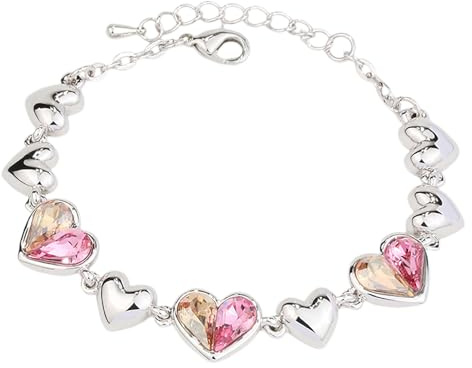 Generiskt partnerarmband med gravyr armband födelsedag alla hjärtans dag smycken gåva för kvinnor tonåringar flickor justerbart äkta läderarmband med olika ..., En Storlek, Aluminiumlegering, Ingen