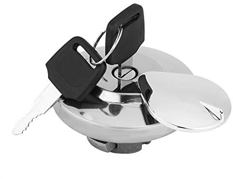 Verriegelung Tankdeckel Motorrad Tankdeckel mit 2 Schlüsseln Passend für Shadow Spirit VT750 DC C2 VLX VT600