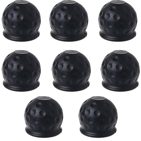 Forlush 8 st gummi dragkrokskydd, bogserbågsskydd, släpvagnskoppling, för husbil släpvagn
