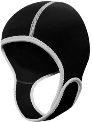 QSTDGVPW Bonnet de Natation Thermique en Néoprène élastique de 3 Mm, pour Surf