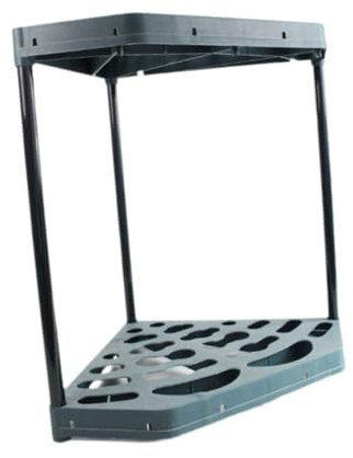 Fonowx Porta Attrezzi da Giardino, Porta Attrezzi da Giardino, per Scope, Rastrelli da Interni Ed Esterni