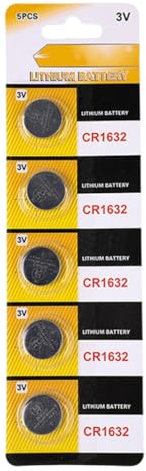 HINAYOSAN Piles bouton CR1616 CR1620 CR1620 CR1625 CR1632 au lithium 3 V pour clés de voiture et appareils à faible puissance