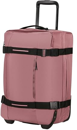 American Tourister Urban Track - Borsa da viaggio con 2 rotelle, 55 cm, 55 L, Rosa (Lilas Pink)