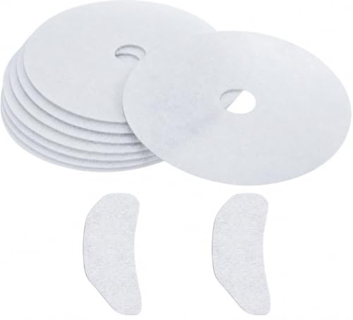 10 Pieces Tumble Dryer Filter Compatible with Bush DHB7VTDW DHB7VTDB TD3CNBW Air Intake, 8 Cloth Dryer Exhaust with 2 Air Intake Filters Replacement, Tumble Dryer Lint Filter (227 * 33mm)