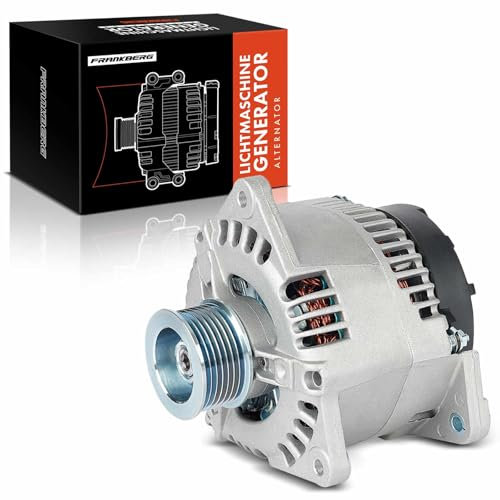 Frankberg Alternador con polea compatible con Discovery I LJ 2.5L 1989-1998 R.a.n.g.e R.o.v.e.r I AE AN HAA HAB HAM HBM RE RN 2.5L 1989-1996 Replace# 63341358