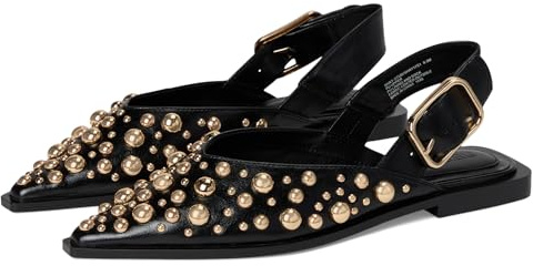 Steve Madden Women's Shay Black Stud 8 Medium
