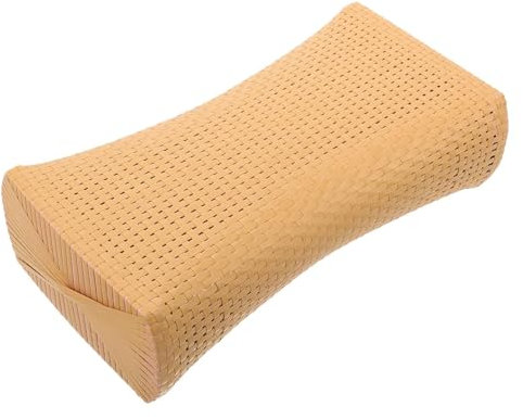 NIDONE Sauna -Kissen, ergonomische Schädigung Sauna Kopfstütze, gewebte PP Sauna -Kissen Kopfstütze, 13 x 7 x 3,5 Zoll wasserdicht atmungsaktiv